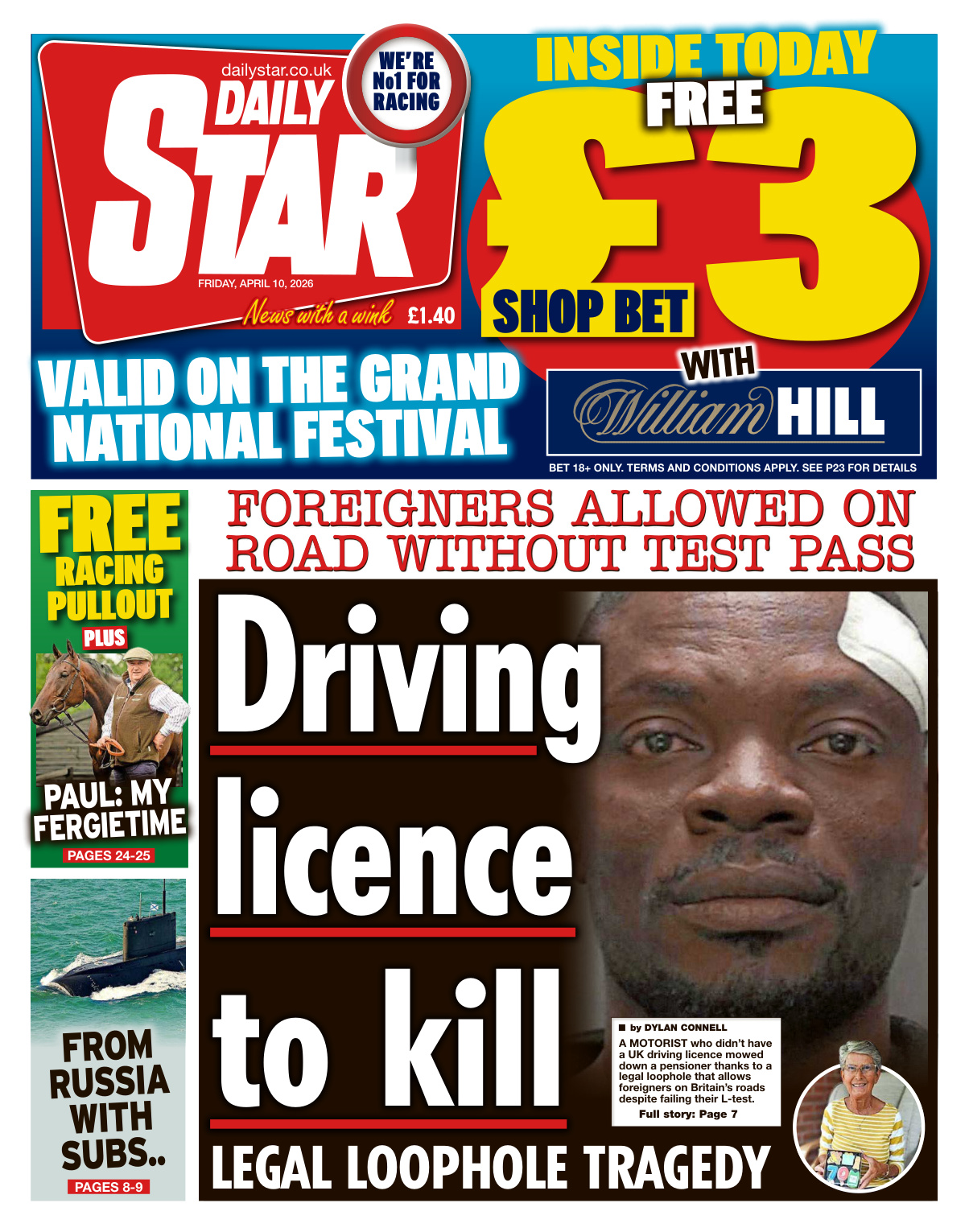 Daily Star April 10 2026 Daily Star Kitap Kapağı