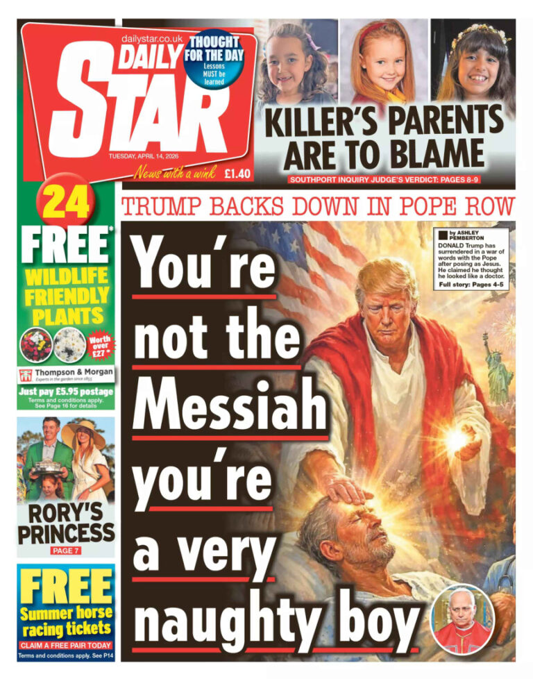 Daily Star April 14 2026 Daily Star Kitap Kapağı