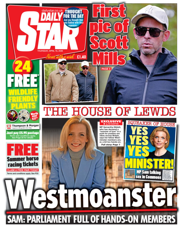 Daily Star April 16 2026 Daily Star Kitap Kapağı