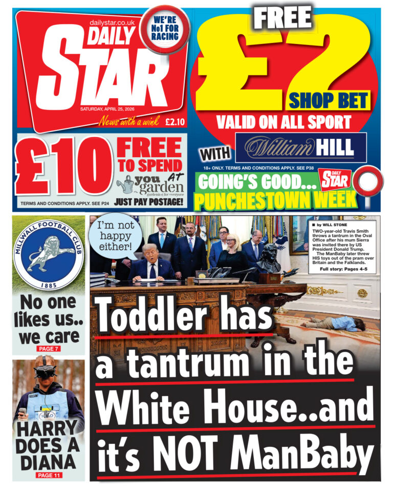 Daily Star April 25 2026 Daily Star Kitap Kapağı