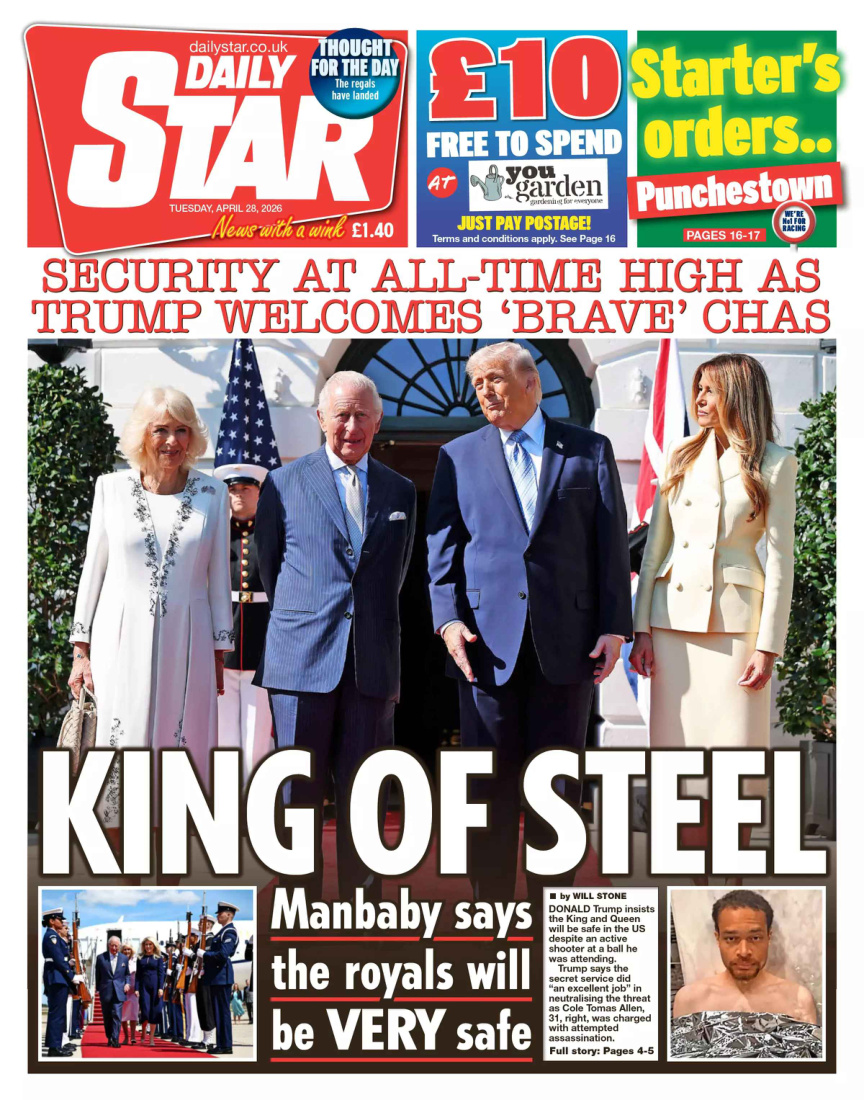 Daily Star April 28 2026 Daily Star Kitap Kapağı