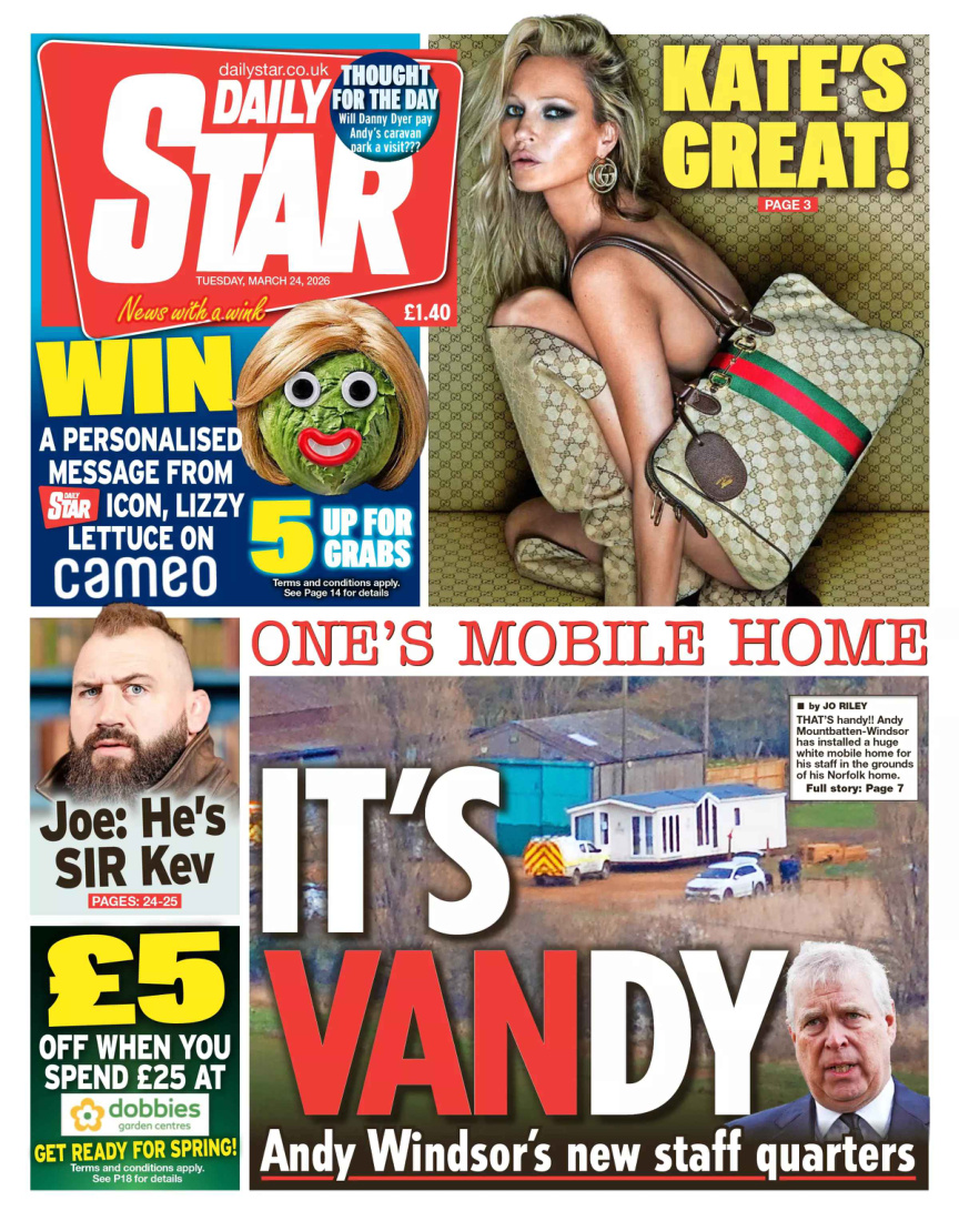 Daily Star March 24 2026 Daily Star Kitap Kapağı
