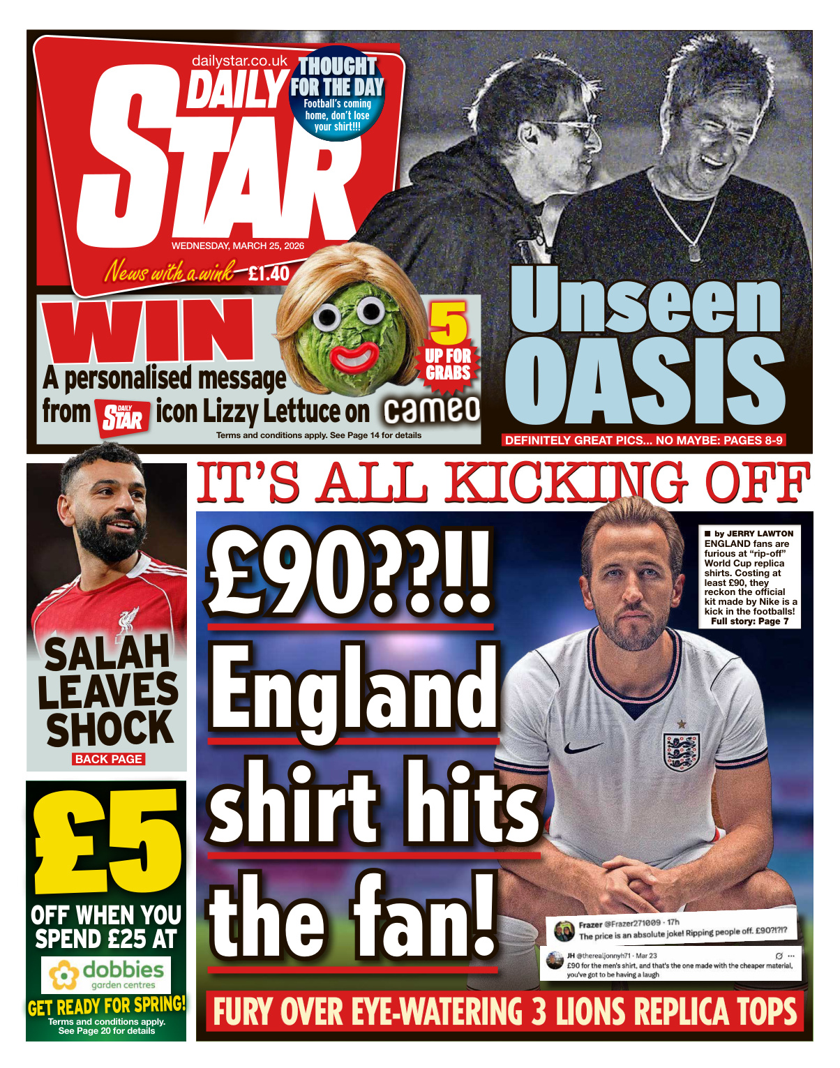 Daily Star March 25 2026 Daily Star Kitap Kapağı