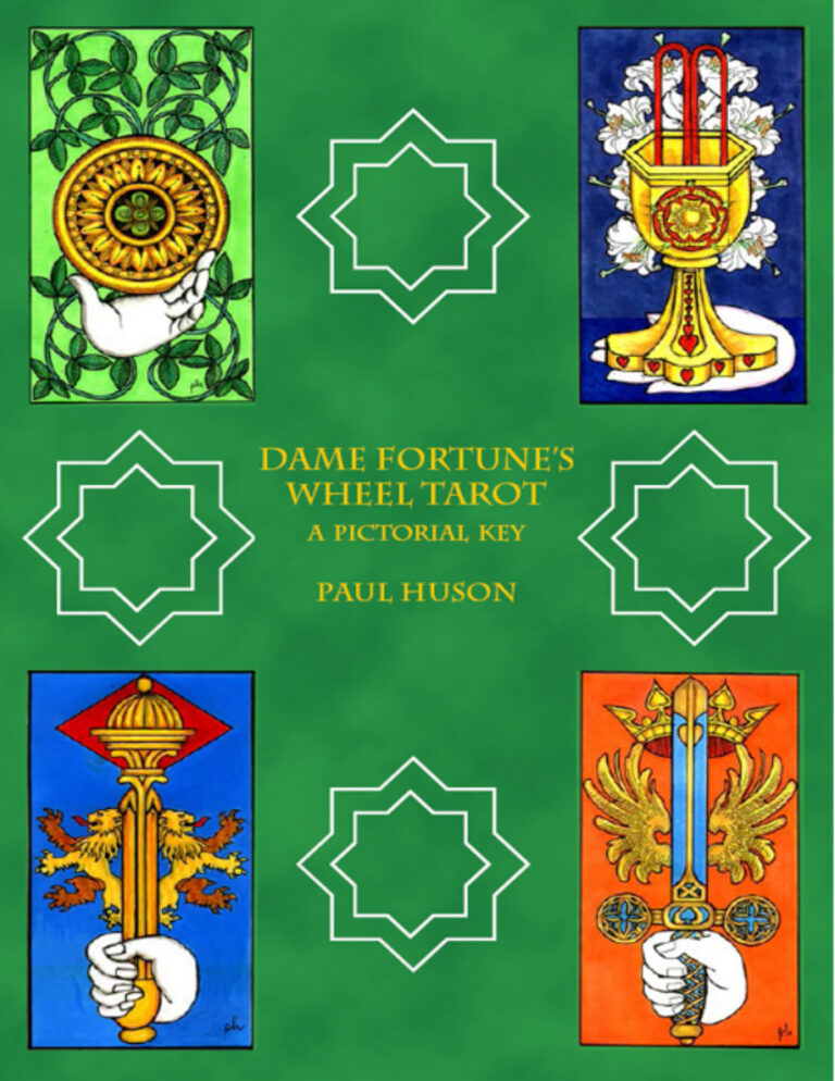 Dame Fortunes Wheel Tarot A Pictorial key Paul Huson Kitap Kapağı