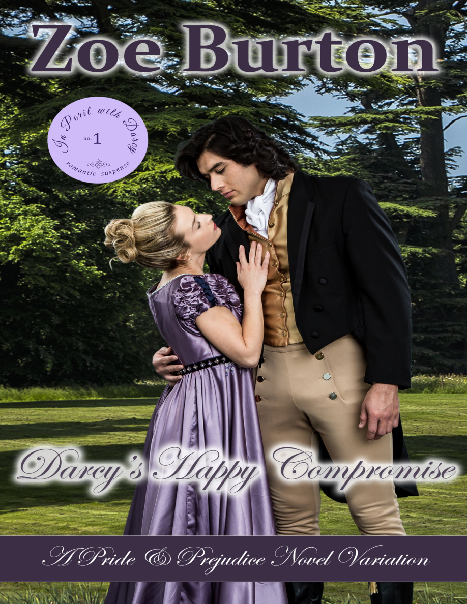 Darcys happy compromise in peril with Darcy book 1 Zoe Burton Kitap Kapağı