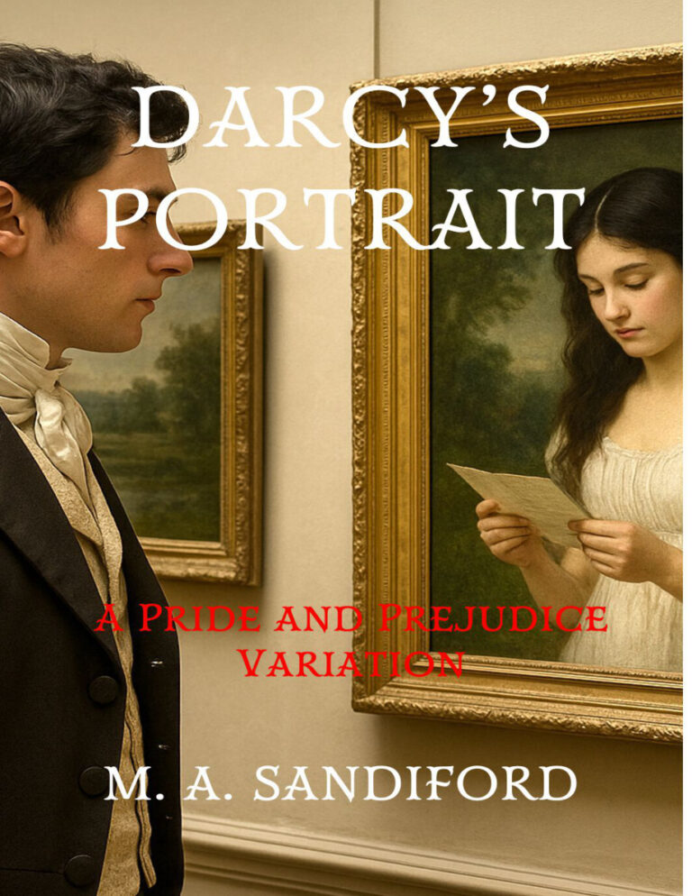 Darcys portrait M a Sandiford Kitap Kapağı