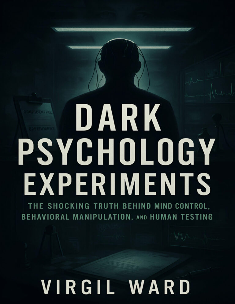 Dark Psychology Experiments Virgil Ward Kitap Kapağı