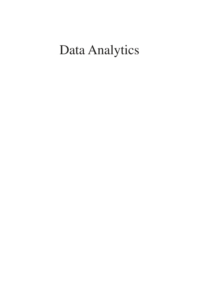 Data Analytics Handbook of Formulas and Techniques Adedeji B Badiru Kitap Kapağı