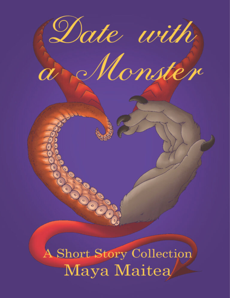 Date With A Monster A Short Story Collection Maya Maitea Kitap Kapağı