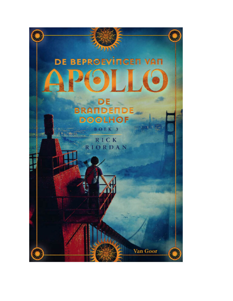 De Brandende Doolhof Dutch Edition Rick Riordan Kitap Kapağı