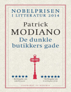 De Dunkle Butikkers Gade Danish Edition Patrick Modiano Kitap Kapağı