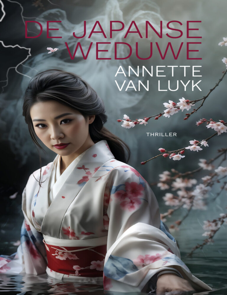 De Japanse weduwe Dutch Edition Annette van luyk Kitap Kapağı