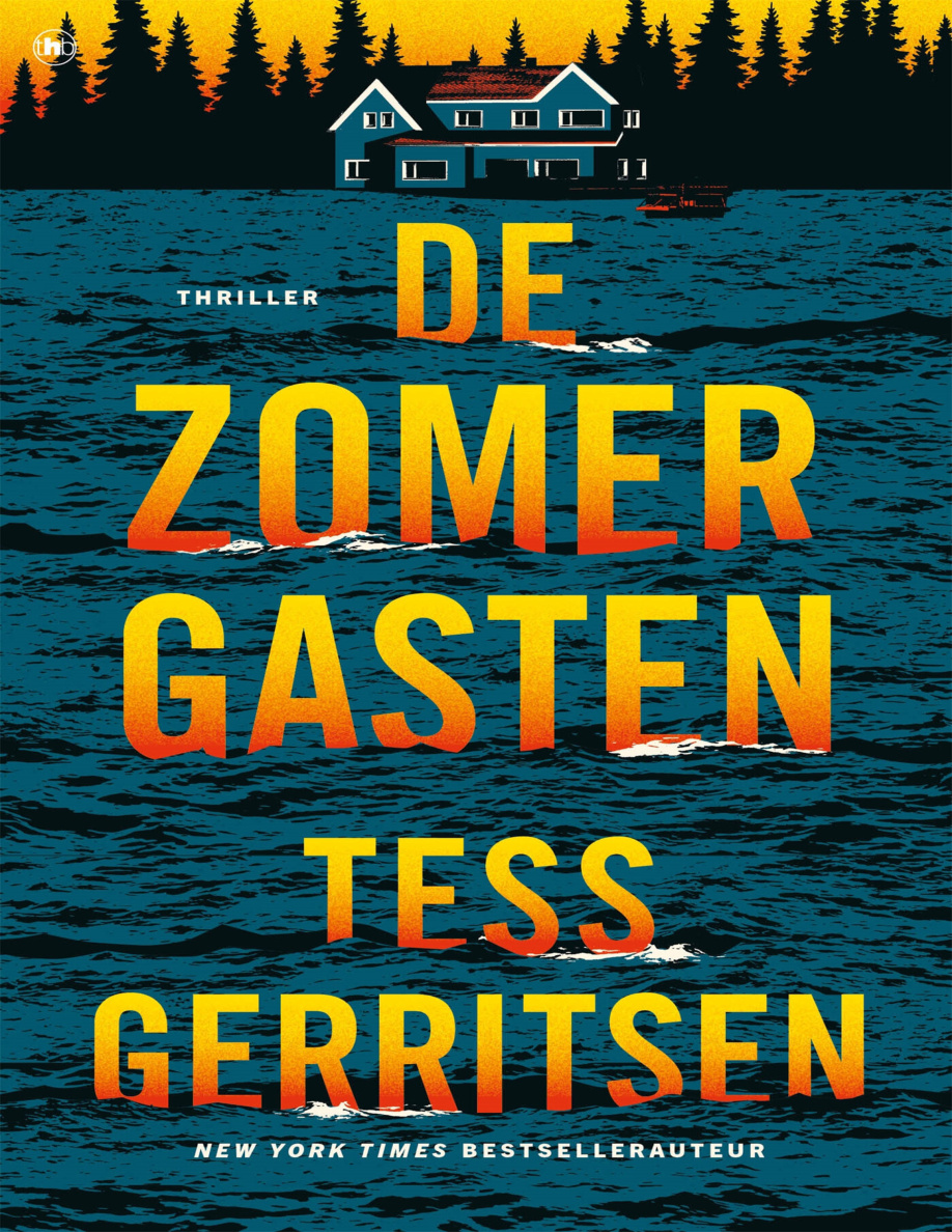 De Zomergasten Dutch Edition Tess gerritsen Kitap Kapağı