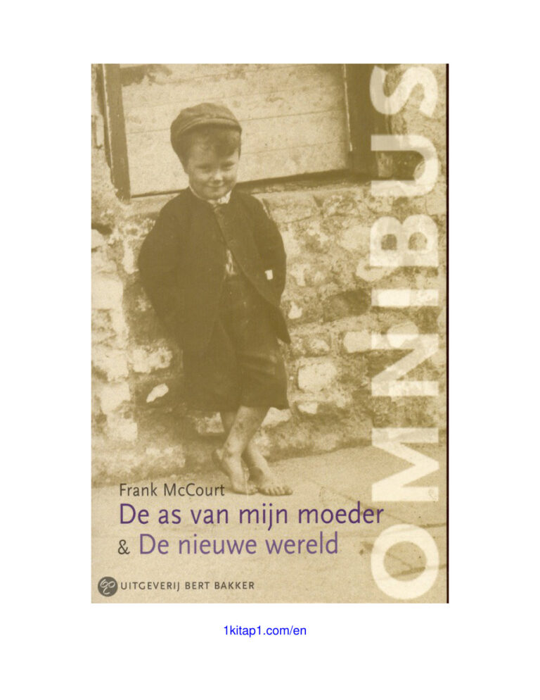 De as van mijn moeder Dutch Edition Frank McCourt Kitap Kapağı