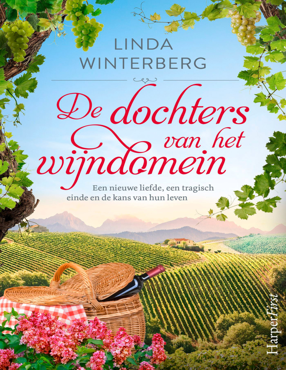 De dochters van het wijndomein Dutch Edition Linda Winterberg Kitap Kapağı