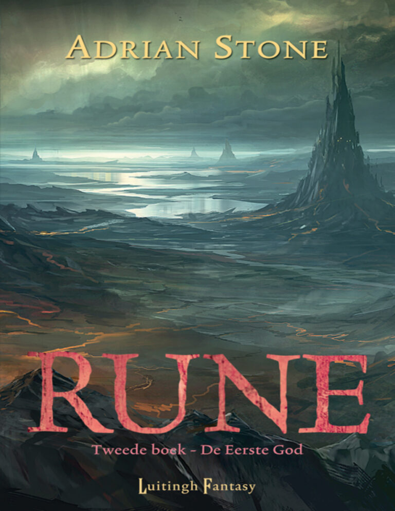 De eerste god Dutch Edition Adrian Stone Kitap Kapağı