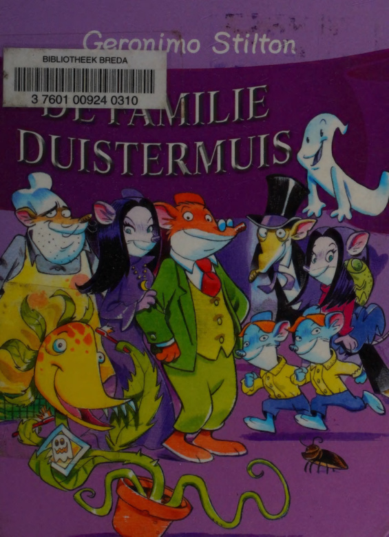 De familie Duistermuis Dutch Edition Geronimo stilton Kitap Kapağı