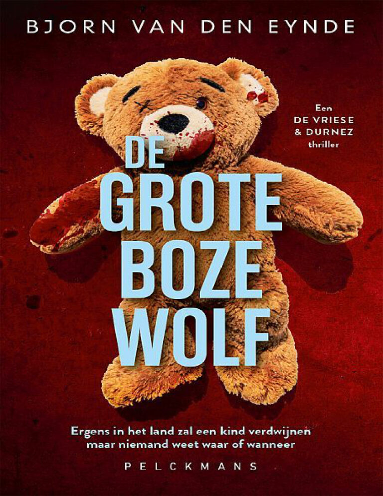 De grote boze wolf Dutch Edition Bjorn van Eynde Kitap Kapağı