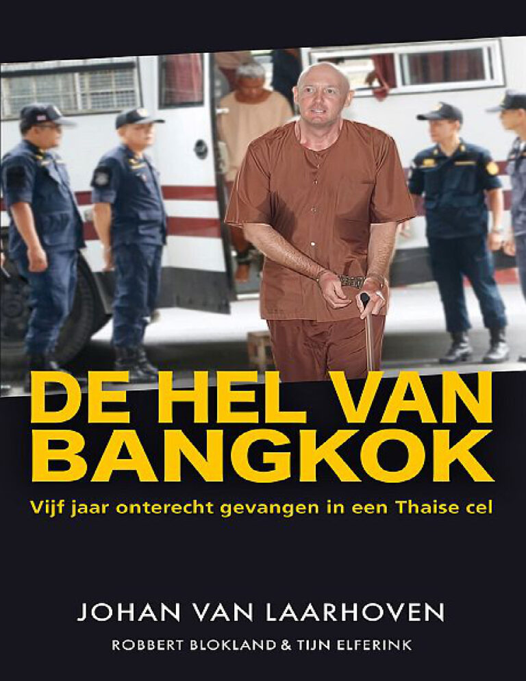 De hel van Bangkok Dutch Edition Johan van Laarhoven Kitap Kapağı
