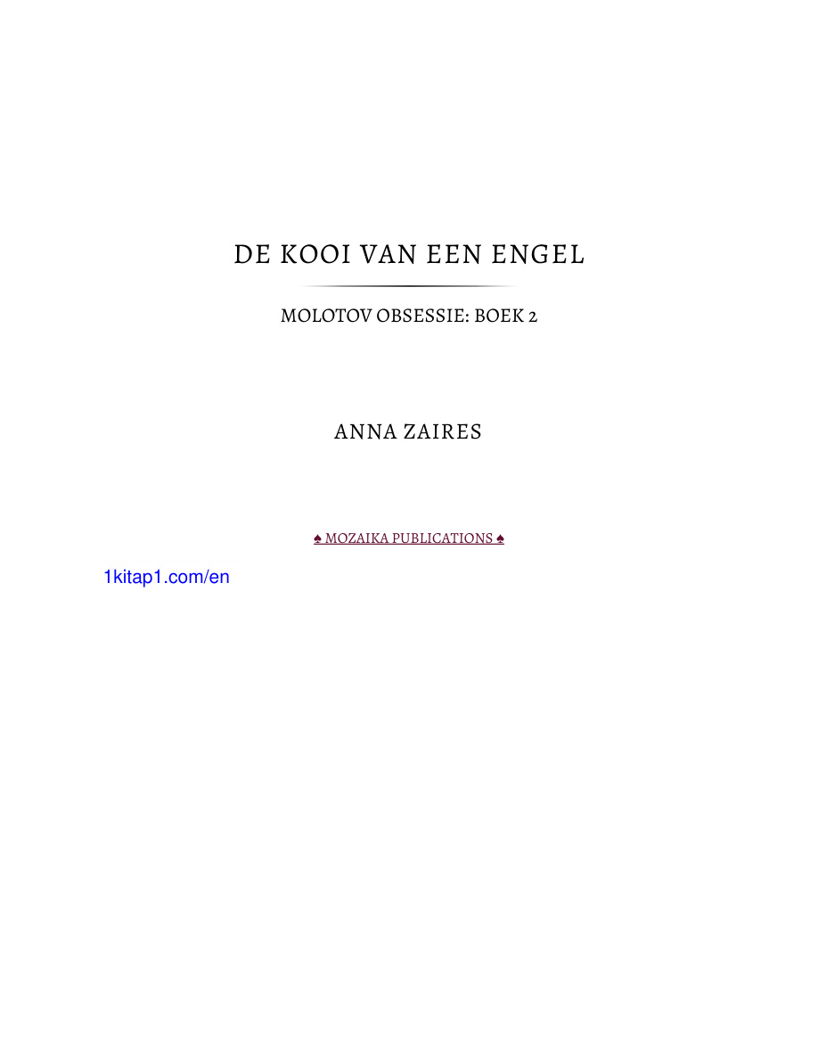 De kooi van een engel Dutch Edition Anna zaires Kitap Kapağı