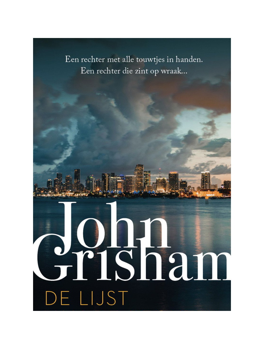 De lijst van de rechter Dutch Edition John Grisham Kitap Kapağı
