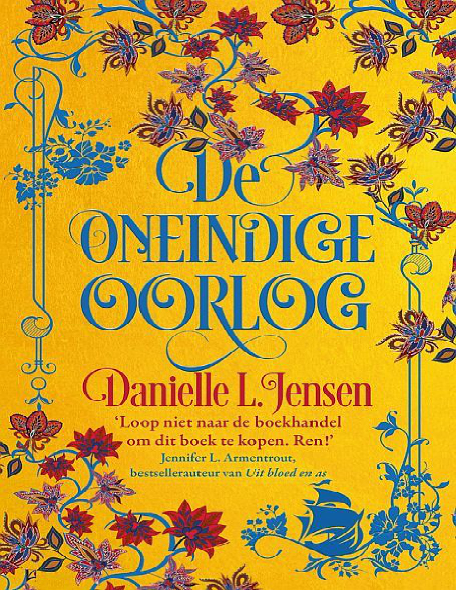 De oneindige oorlog Dutch Edition Danielle L Jensen Kitap Kapağı