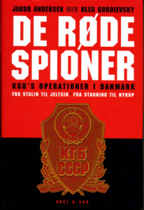 De rode spioner Danish Edition Jakob Andersen Kitap Kapağı