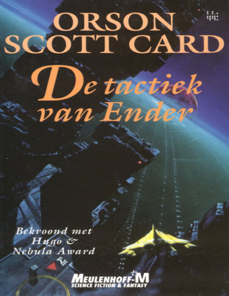 De tactiek van Ender Dutch Edition Orson Scott Card Kitap Kapağı