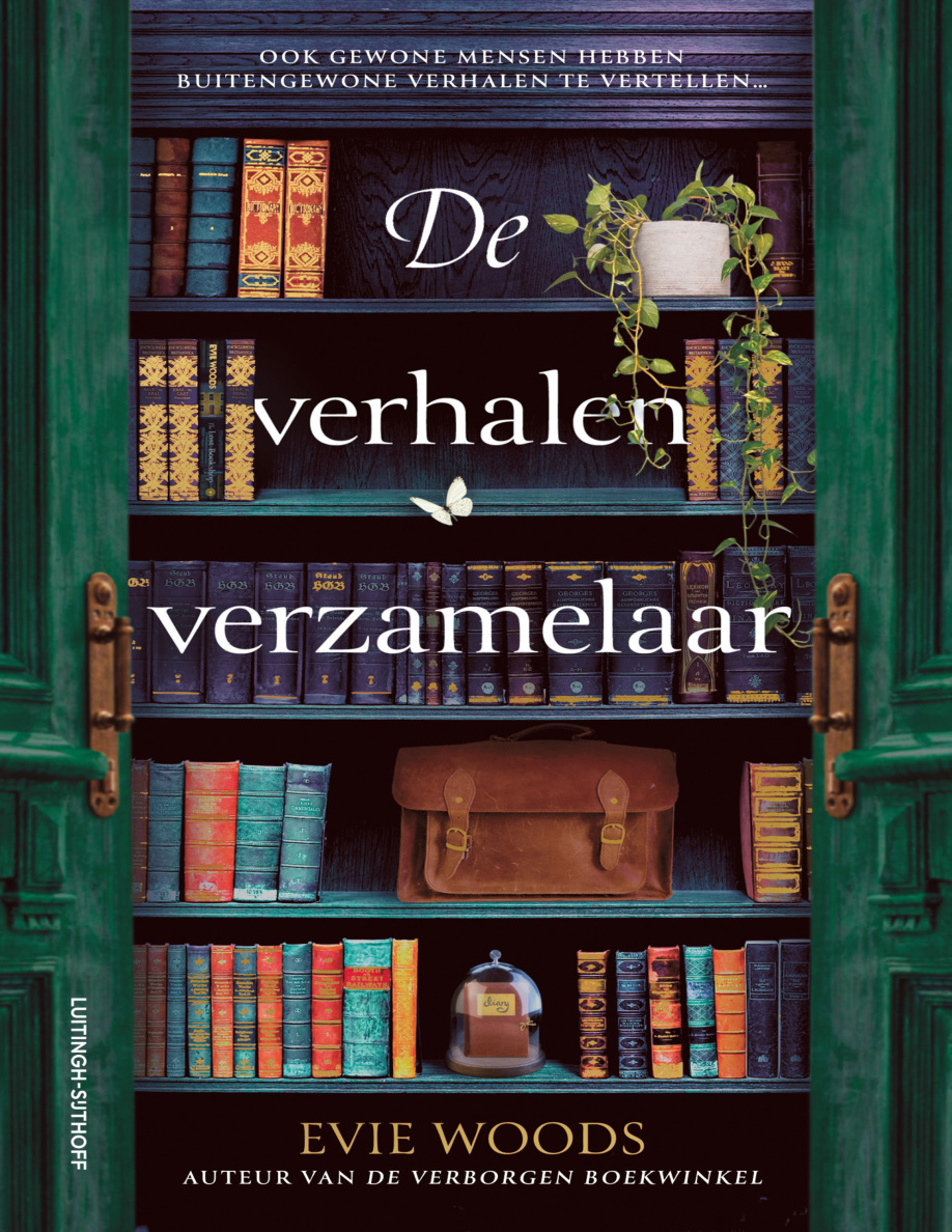 De verhalenverzamelaar Dutch Edition Evie Woods Kitap Kapağı