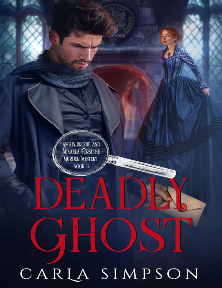 Deadly Ghost Carla Simpson Kitap Kapağı