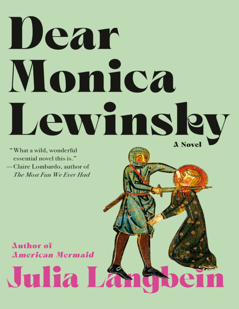 Dear Monica Lewinsky Julia Langbein Kitap Kapağı