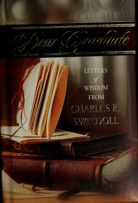 Dear graduate Charles swindoll Kitap Kapağı