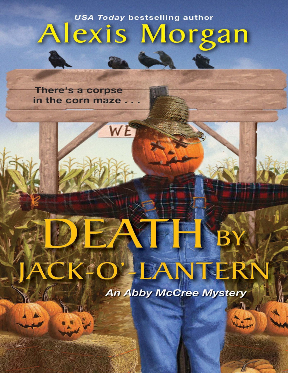 Death by Jack O Lantern Alexis Morgan Kitap Kapağı