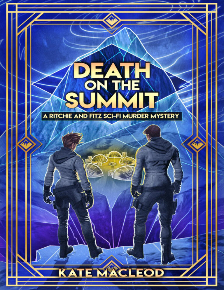 Death on the summit Kate MacLeod Kitap Kapağı