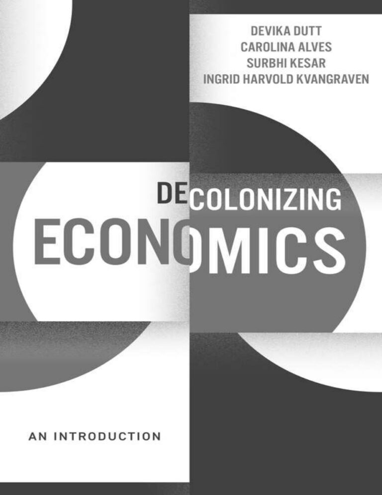Decolonizing Economics Devika Dutt Kitap Kapağı