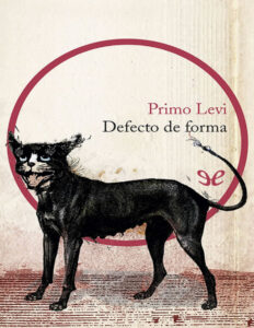Defecto de forma Spanish Edition Primo Levi Kitap Kapağı