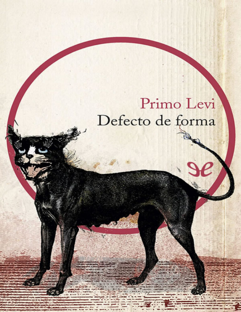 Defecto de forma Spanish Edition Primo Levi Kitap Kapağı