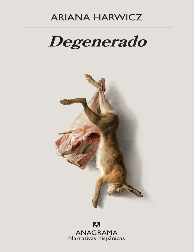 Degenerado Spanish Edition Ariana Harwicz Kitap Kapağı