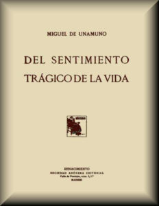 Del sentimiento tragico de la vida Spanish Edition Miguel de Unamuno Kitap Kapağı