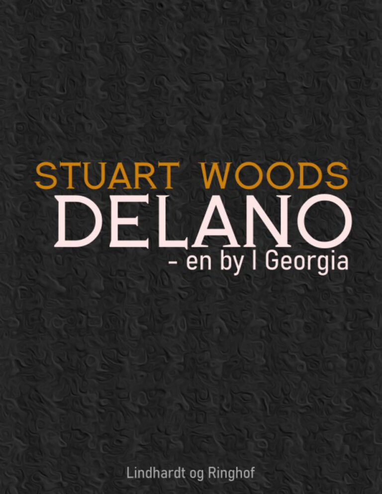 Delano en by I Georgia Danish Edition Stuart Woods Kitap Kapağı