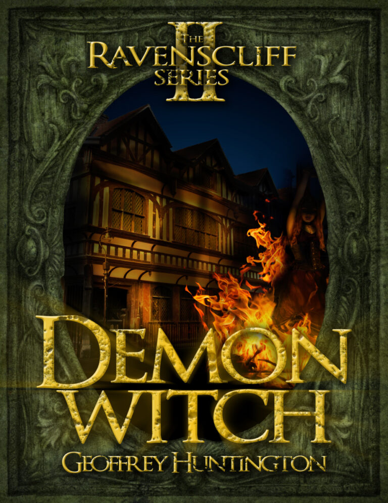 Demon witch Geoffrey Huntington Kitap Kapağı