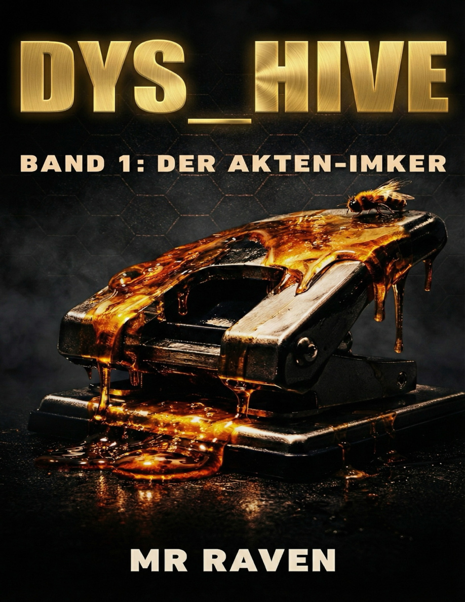 Der Akten Imker DYS HIVE Band 1 MR RAVEN Kitap Kapağı