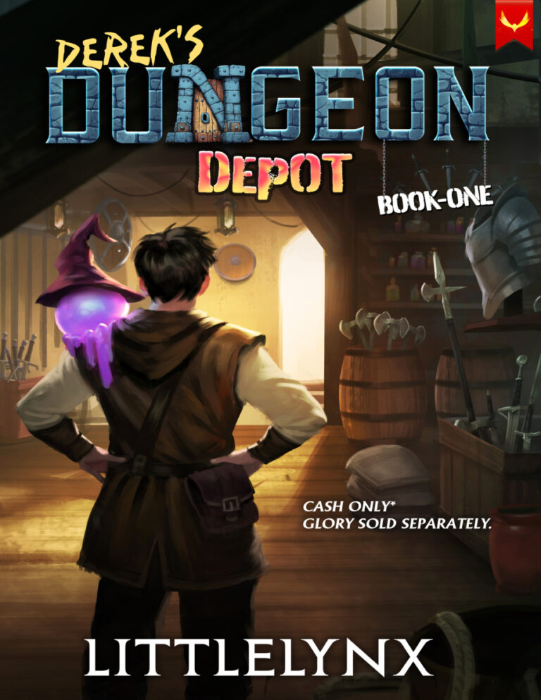 Dereks Dungeon Depot Little Lynx Kitap Kapağı