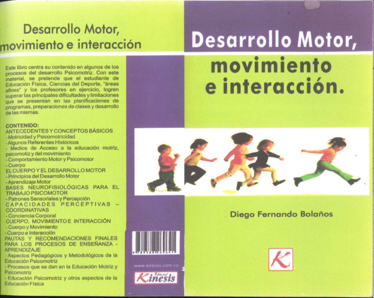 Desarrollo motor movimiento e interaccion Spanish Edition Diego Fernando Bolanos Kitap Kapağı