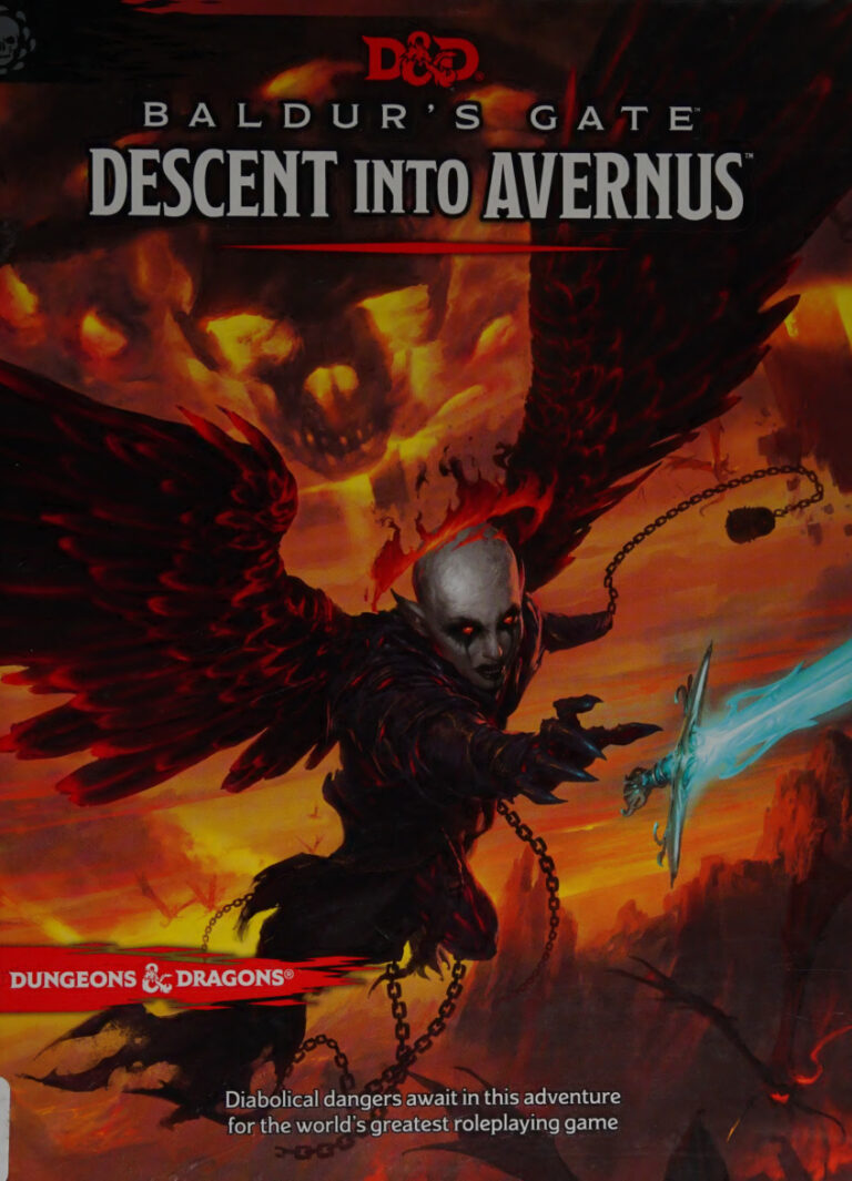Descent Into Avernus James Introcaso Kitap Kapağı