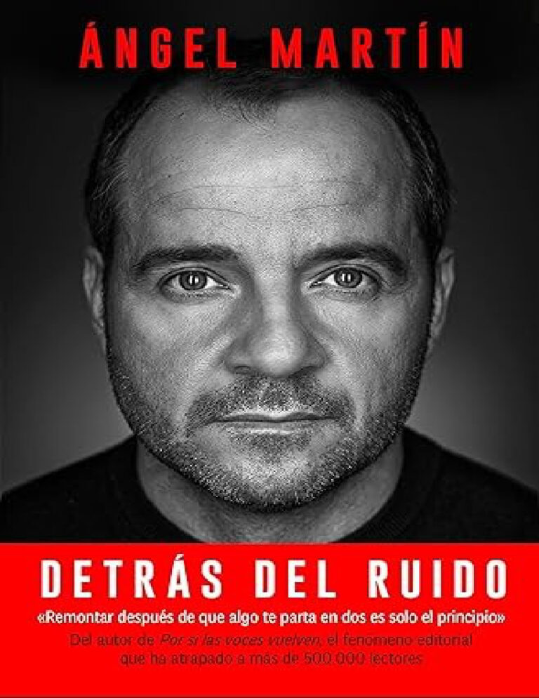 Detras del ruido Spanish Edition angel martin Kitap Kapağı