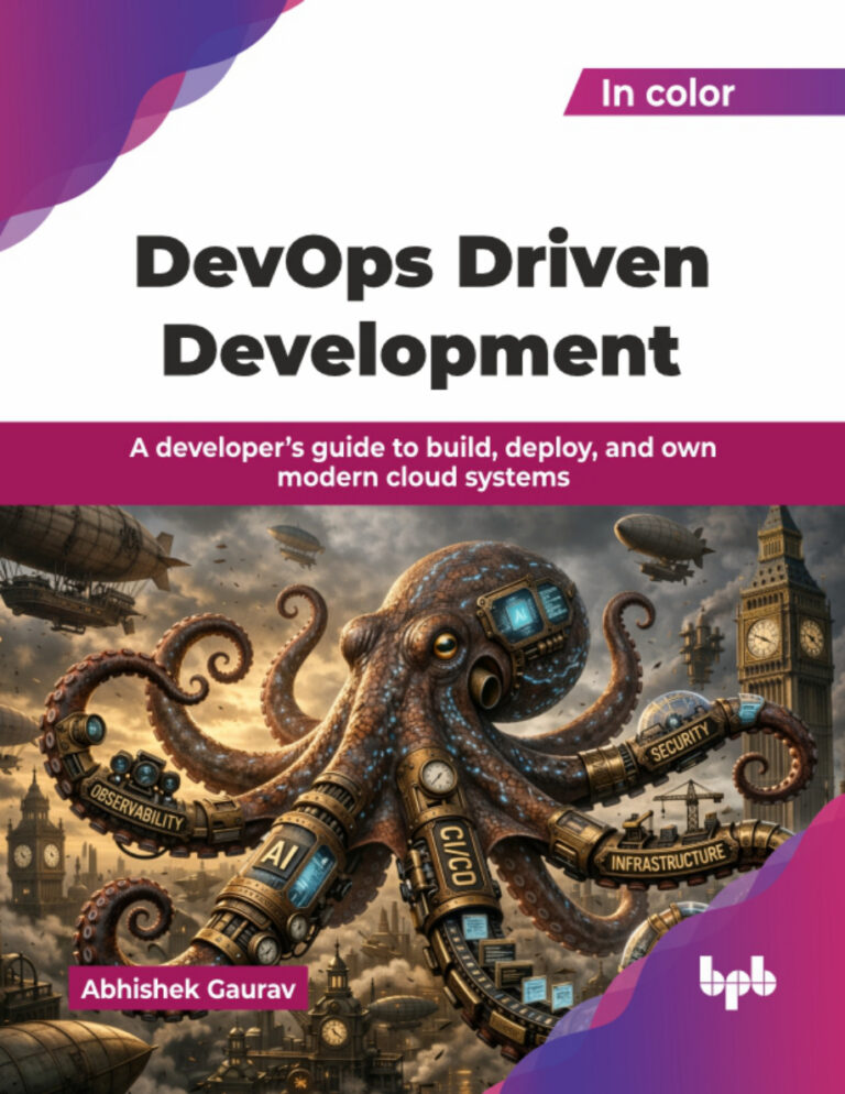DevOps Driven Development Abhishek Gaurav Kitap Kapağı