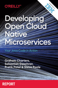 Developing Open Cloud Native Microservices Kitap Kapağı