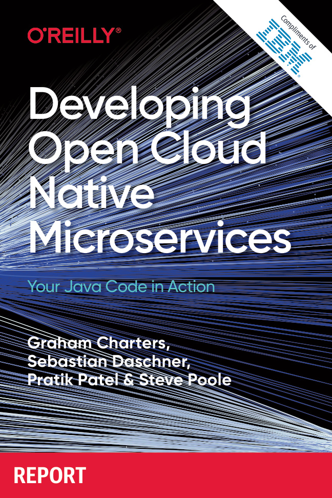 Developing Open Cloud Native Microservices Kitap Kapağı