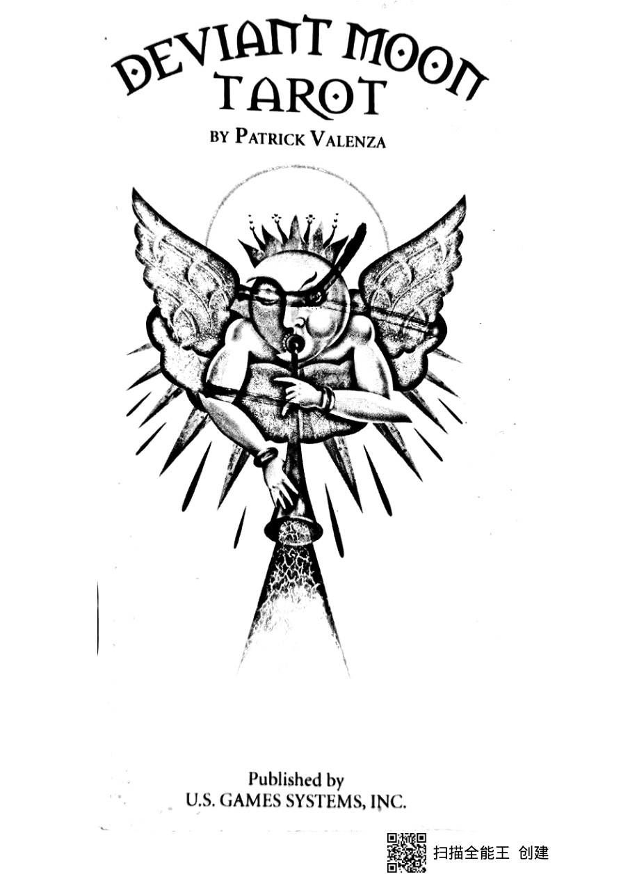 Deviant moon tarot book Patrick valenza Kitap Kapağı